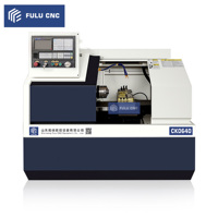 Tour CNC automatique CK0640 machines-outils de tournage horizontales conventionnelles avec structure à lit plat capacité d'usinage à usage intensif