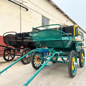 Vente d'usine de calèche Marathon bon marché/Wagon de cheval Marathon de haute qualité/Nouveau style de calèche poney d'occasion - Product Image 6