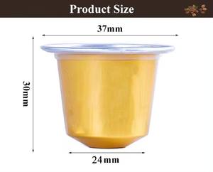 Kapsul logam Pods kopi aluminium Foil sekali pakai - Product Image 2