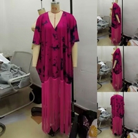 Robe décontractée ample pour femme, grande taille, élégante, style africain, avec franges et pompons, taille unique, modeste, vente en gros