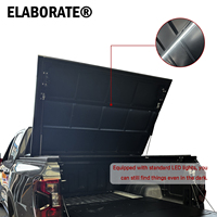 Cubierta Hidráulica para Camioneta, de Aleación de Aluminio Reforzada, Protección Contra Óxido y Corrosión, Almacenamiento Expandible y Portátil