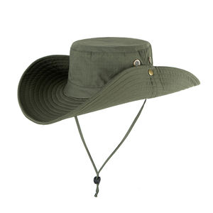Chapeaux Bob d'été camouflage avec protection solaire et rabat, vente en gros - Product Image 4