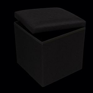 Modern Stool Living Room Furniture <b>Storage</b> Box Fabric Stainless Steel Bamboo Highest Quality Sample Available Stools Counter - Product Image 3