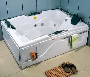 Rilassa l'ultimo Design prezzo ragionevole 2 persona vasca da massaggio per vecchi o disabili angolo vasca doccia Combo