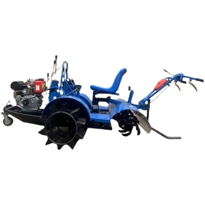 Motoculteur pour rizières et zones humides avec moteur, cultivateur flottant polyvalent - Product Image 4