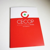 Carpeta de archivos A4 de papel personalizado, carpeta de publicidad de impresión para documentos, carpeta de presentación A5, regalo