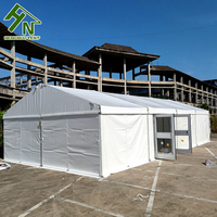 Fabricants de tentes de mariage personnalisées en aluminium extérieur 6x12m en Chine pour 50 personnes