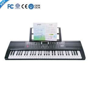 Diskon Keyboard Musik Elektronik 61 Nada, Instrumen Musik Teclado <span class=keywords><strong>Piano</strong></span> Elektronik - Product Image 1