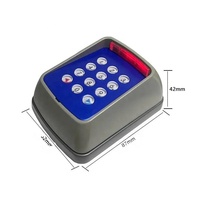 Système de contrôle d'accès pour portail, émetteur RF 433 MHz, clavier à code roulant pour portail d'entrée, clavier sans fil, télécommande de garage
