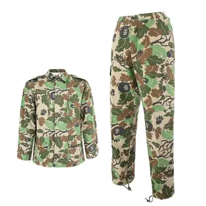 KMS Customize Professional Wholesale China Uniform Tactical Cheap Angola Camouflage BDU Uniform for Sale