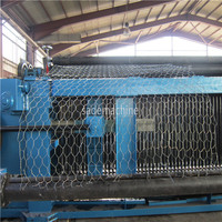 Ligne de production de machines à souder pour grillage gabion double hexagonal (double torsion), pour les murs gabions et la protection des berges de rivière