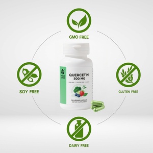 Fitosoma Dihidratado, Extracto Natural de Sophora Japonica, 98% Quercetina, Suplemento Dietético Orgánico, Apoyo Energético, Cápsulas Deshidratadas - Product Image 2