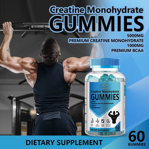 DUOZI <b>Creatine</b> <b>Monohydrate</b> Gummies 5000mg with BCAA 60 Count Muscle Growth Dietary Supplement - Product Image 5