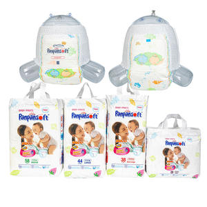 Couches-culottes jetables ultra-minces en tissu non tissé, approuvées <span class=keywords><strong>ISO</strong></span>, respirantes, à surface sèche, avec protection anti-fuites, pour bébés Panpansoft - Product Image 3