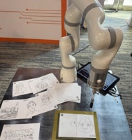 Machine de dessin IA pour les magasins de détail, cadeaux personnalisés, cartes de Noël et marchandises