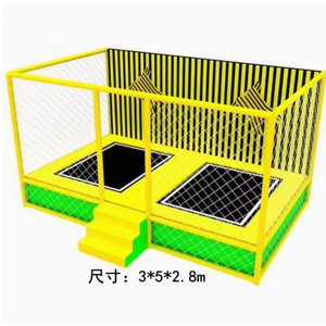 Filet de protection de haute qualité pour trampoline carré pour enfants, équipement de parc de trampolines pour divertissement intérieur et extérieur - Product Image 2