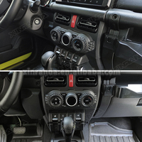 Accessoires pour Suzuki Jimny 3 portes 5 portes, décoration du bouton de climatisation pour Suzuki Jimny JB74W JB64W 2018+