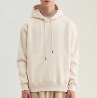 Nouveau Sweat à Capuche Homme Oversize Personnalisable Style Urbain Épaules Tombantes, Impression de Votre Logo, Couleurs Unies, Modèle Vierge