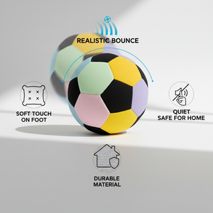 Pallone da <span class=keywords><strong>Calcio</strong></span> in Neoprene Morbido Taglia 4 Personalizzabile, Impermeabile, Silenzioso per Allenamento Indoor, Spiaggia, Prato, <span class=keywords><strong>Calcio</strong></span> per Bambini - Product Image 5