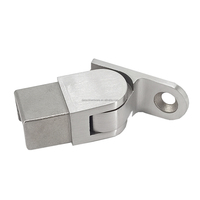 DETECH Embout carré réglable à 90 degrés en acier inoxydable pour tube, raccord de tuyauterie pour système de main courante de terrasse