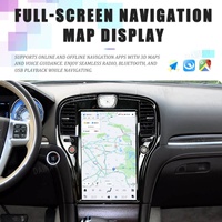 Autoradio pour Chrysler 300C 2011-2020 Android 13 Écran tactile 14,4 pouces Unité principale multimédia GPS Navigation CarPlay sans fil