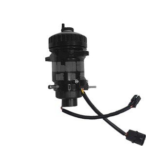 Ensemble filtre à carburant et séparateur d'eau et d'huile TP1256 pour véhicules diesel, taille standard noire avec faisceau de câbles - Product Image 1
