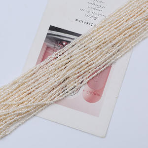 Promotion for 2-3mm Natural <b>Freshwater</b> White Pink <b>Pearl</b> Flat Pieces for DIY Necklace <b>Bracelet</b> Making Wholesale Loose <b>Pearls</b> - Product Image 2