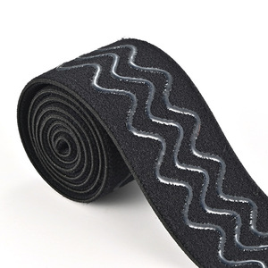 Correas elásticas de silicona con revestimiento de nailon, impermeables, personalizadas, respetuosas con el medio ambiente, antideslizantes - Product Image 1