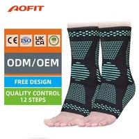 Attelle de cheville souple en Spandex et Nylon pour le sport, soulagement de la douleur, design portable, respirante, coupe-vent