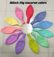 10 pièces par sac meilleure qualité d'hélium en gros ballon en Latex géant 36 pouces 90cm ballon en Latex géant pour la décoration
