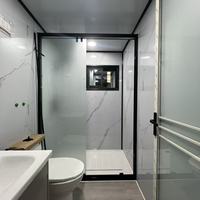 Maison conteneur extensible avec balcon, isolée et portable, pour une habitation permanente