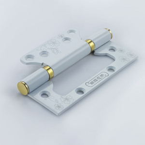Charnière encastrée moderne de 4 et 5 pouces pour portes en bois, en acier inoxydable, avec système hydraulique, angle d'ouverture de 180 degrés - Product Image 6