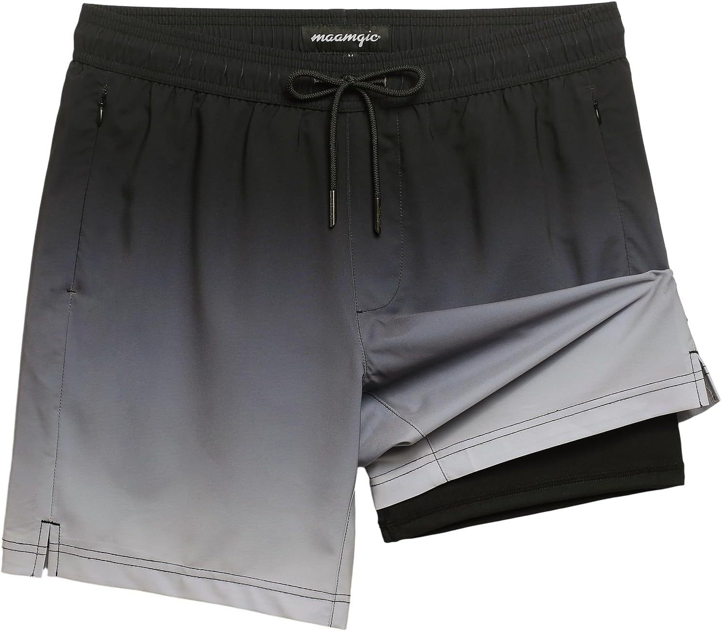 Gray gradient-black