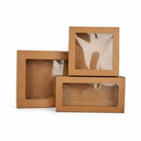 Caja de Empaque Cosmético Personalizada con Diseño Elegante y Ventana para Productos de Belleza