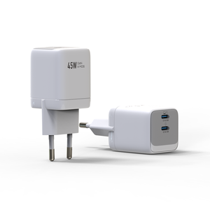 อะแดปเตอร์ชาร์จเร็ว OEM USB-C PD 45W สำหรับโทรศัพท์มือถือ iPhone Android หูฟัง และกล้อง  45w gan charger - Product Image 3