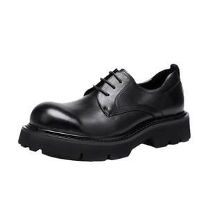 High-quality Custom Men's square Oxford <b>Shoes</b> Made Genuine Leather Stylish Breathable Suitable for Wedding Occasions - Product Image 1