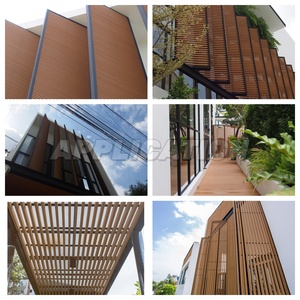 Colonna WPC su Misura, Trave in <span class=keywords><strong>Legno</strong></span> Teak per Esterni, Superficie Effetto <span class=keywords><strong>Noce</strong></span>, Tubo in <span class=keywords><strong>Legno</strong></span> WPC, Materiale Composito <span class=keywords><strong>Legno</strong></span>-Plastica - Product Image 6
