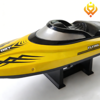 Bateau télécommandé électrique haute vitesse 2,4 GHz étanche, jouet durable pour enfants, vente en gros