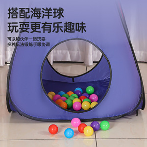 Children's Play Tent With Tunnel Breathable Quick Setup For 4-6 Years Old Kids Cloth Toy Indoor Outdoor Playhouse - Product Image 4