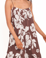 Combinaison à imprimé floral avec poches, design personnalisé, pantalon large, bretelles spaghetti, combinaisons