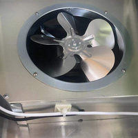 Réfrigérateur de présentation pour viande de mouton, congélateur suspendu à porte ouverte 2200L -1~7 Certifié CE ISO