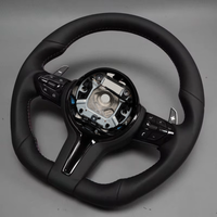 Volant sport en cuir personnalisé pour BMW E90 E92 E93 F30 F32 F10 M2 M3 M4 M5 M6 X5 X6 F20 F15 F16 Haute qualité
