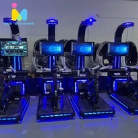 Máquina de juego de centro comercial AMA, simulador de paseo en bicicleta Vr, equipo de bicicleta operado por Vr