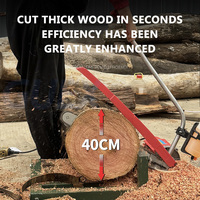 Scie électrique 220V, scie à bois, scie à chaîne puissante, scie à découper multifonctionnelle