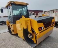 Compacteur de sol vibrant à double tambour XD83 de 8 tonnes avec moteur de marque réputée pour usage en construction