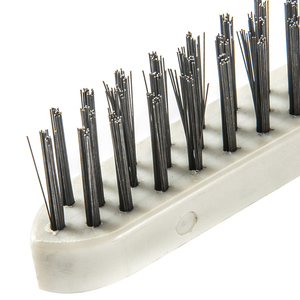 แปรง<span class=keywords><strong>ขัด</strong></span>ลวดเหล็กด้ามพลาสติก สำหรับขจัดฝุ่น คราบสกปรก สนิม และสี  พร้อมโลโก้สั่งทำได้ - Product Image 3