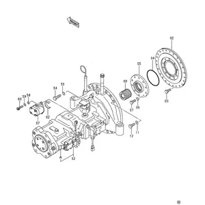 9139426 9168965 9169241 9184005 EX800H-5 Excavator Parts Main Piston Pump EX750-5 Hydraulic Pump For Hitachi