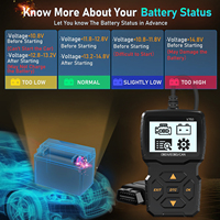 Nuevo código de lectura negro V750 OBD II herramienta de diagnóstico automotriz para análisis de motor de coche de 12V energía eléctrica