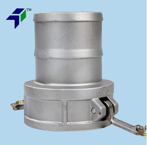 Raccords de tuyauterie élégants en alliage de zinc galvanisé de 2 pouces, raccords rapides Camlock, sac - Product Image 1