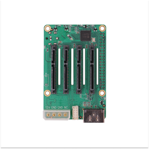 Carte d'extension Penta SATA HAT prenant en charge 5 disques SATA, compatible Raspberry Pi 5, série ROCK Pi SBC 3C 5A 4A 4B 3A, Radxa - Product Image 3